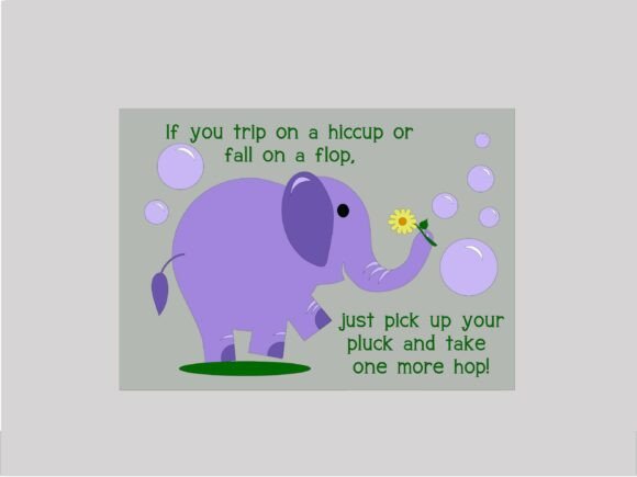 Download Layered if You Trip Inspirational Card - Premium Resources
